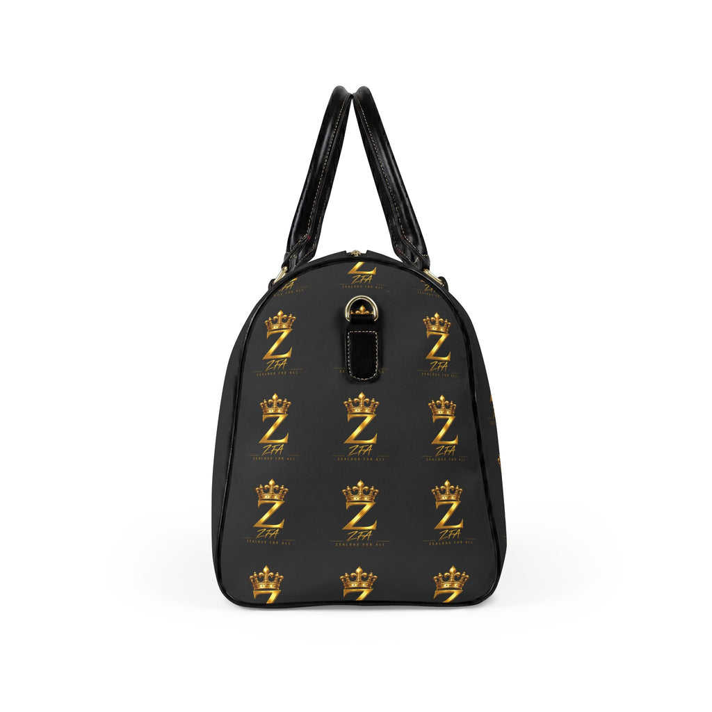 Faux Leather Travel Bag