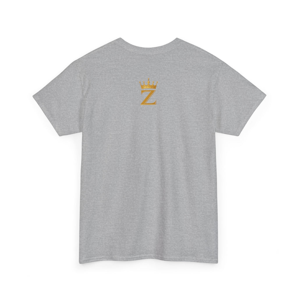 Unisex Zealous For All T-Shirt (Gold Logo (with Back logo) T-shirt) Printify