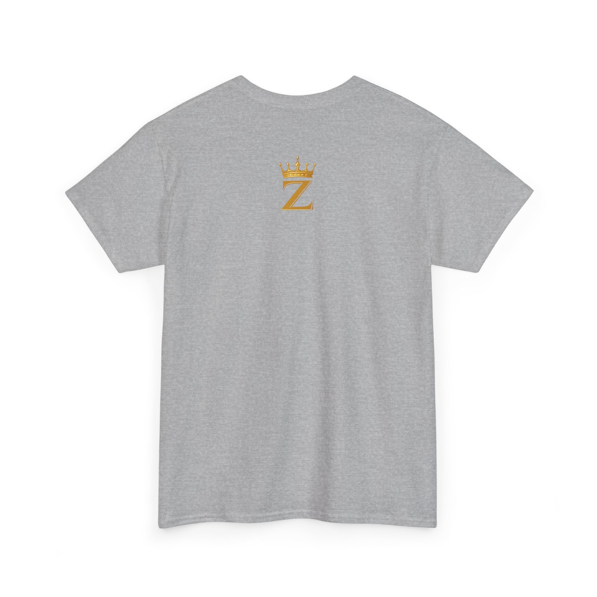 Unisex Zealous For All T-Shirt (Gold Logo (with Back logo) T-shirt) Printify
