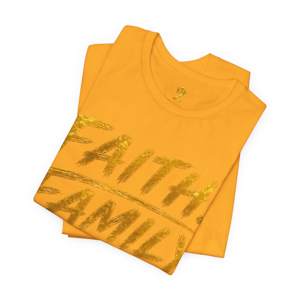Faith. Family. Funds. T-Shirt — Inspirational Faith & Family Graphic Tee