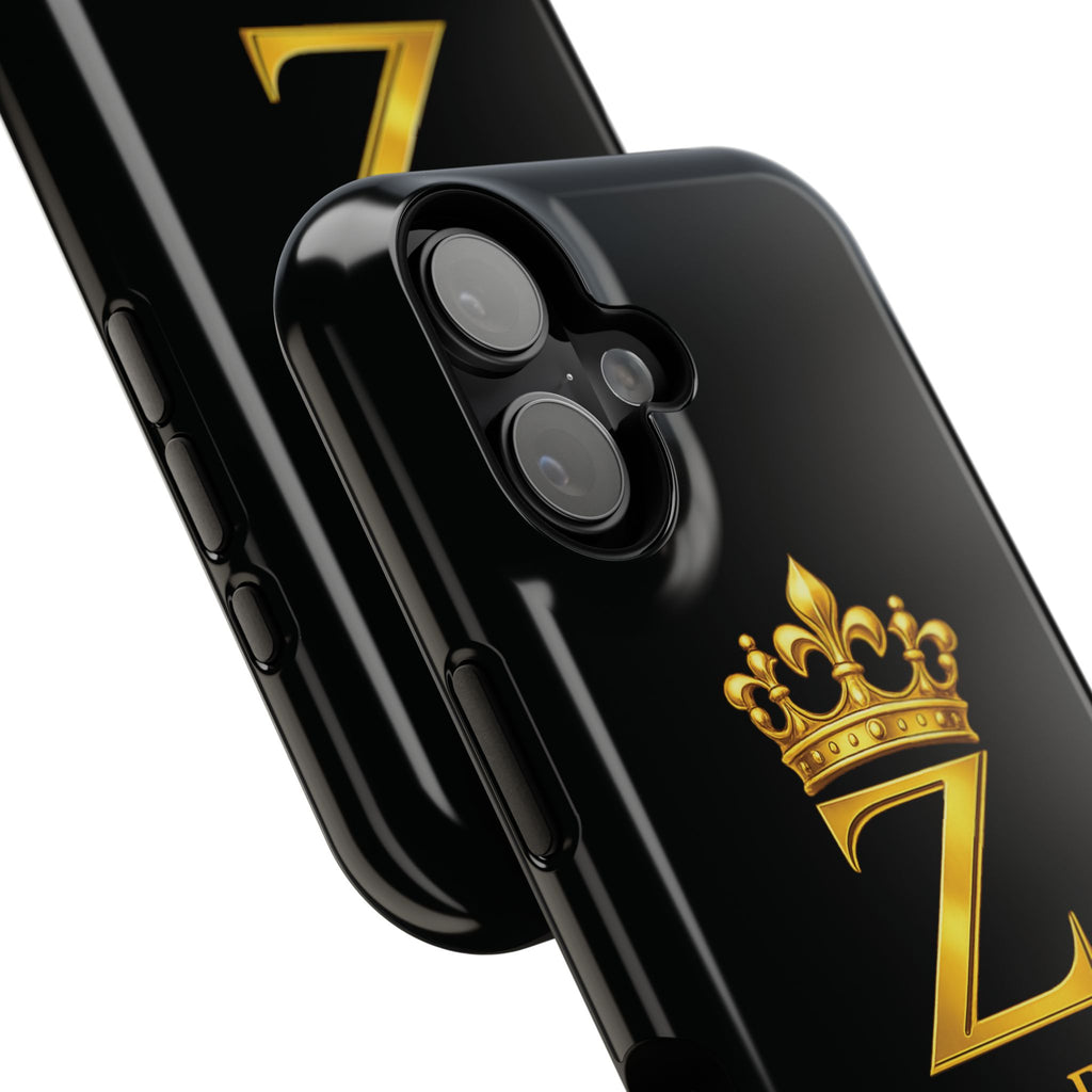 ZFA Phone Case  — "Zealous For All" Gold Crown Impact-Resistant Case Printify