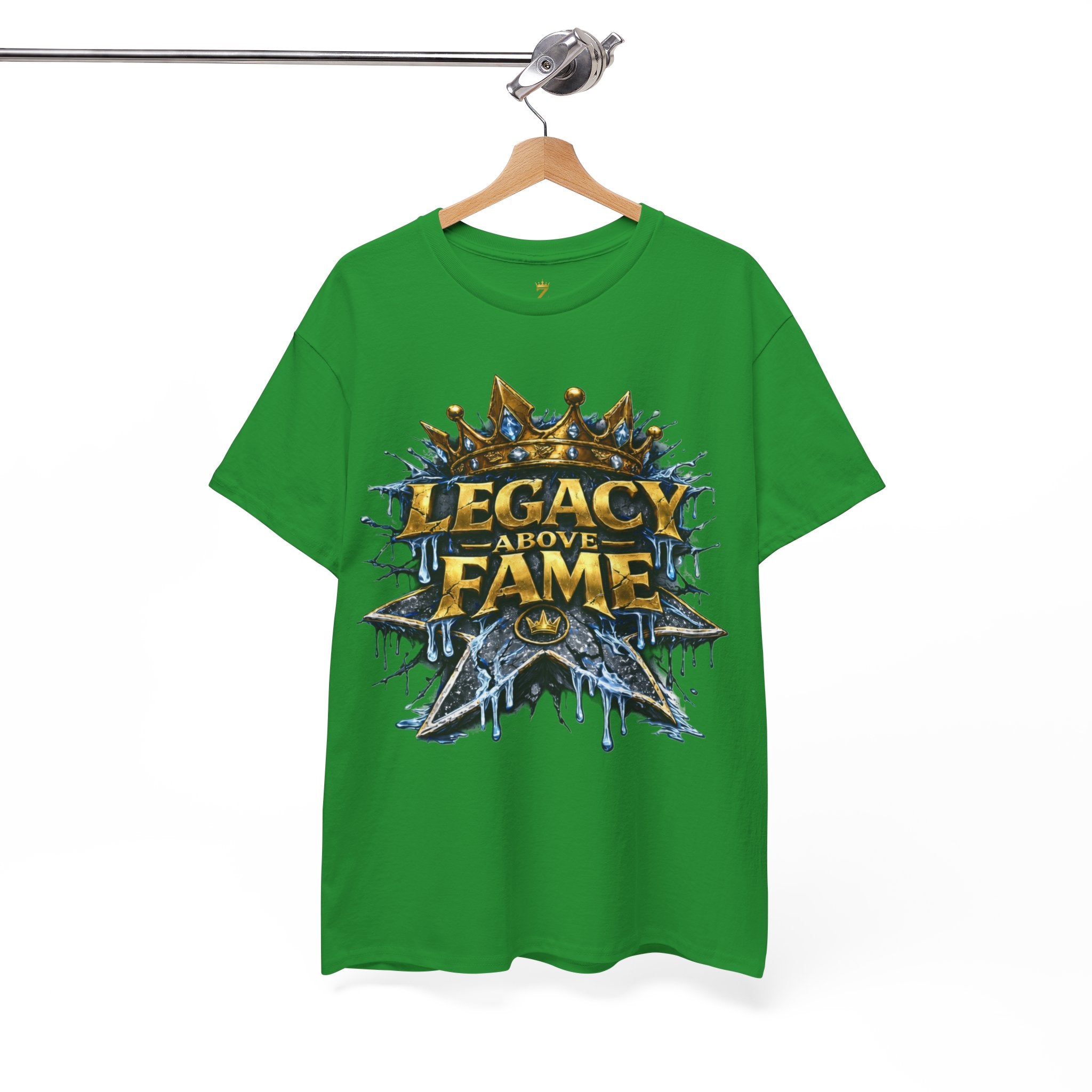 Adult Legacy Above Fame Graphic T-Shirt (Icy Blue Drip) - Zealous For All