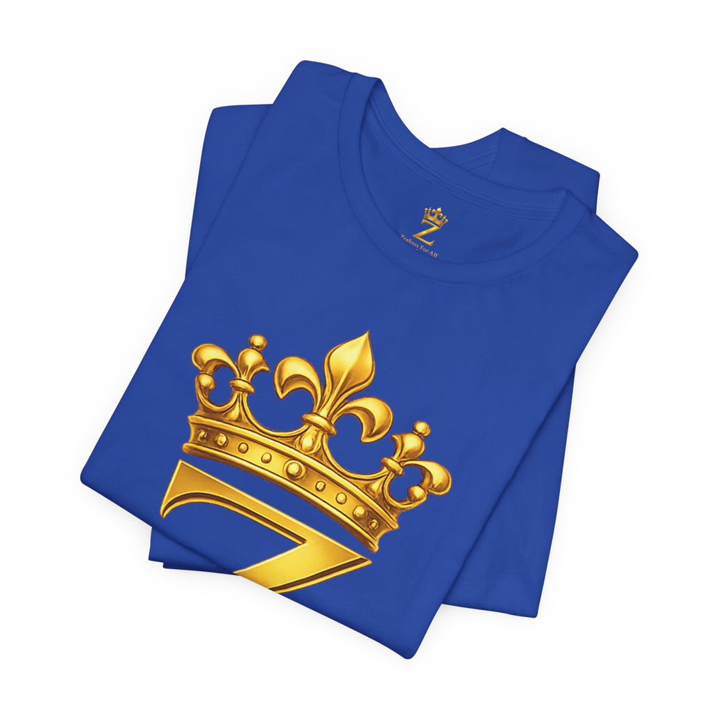 Unisex "Z" T-Shirt (Gold Logo) Printify