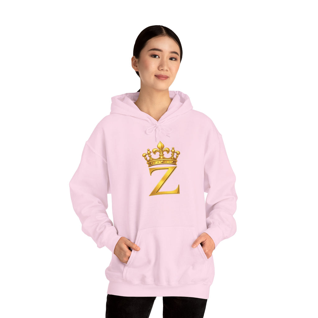 Zealous For All Hoodie — Gold Logo Printify