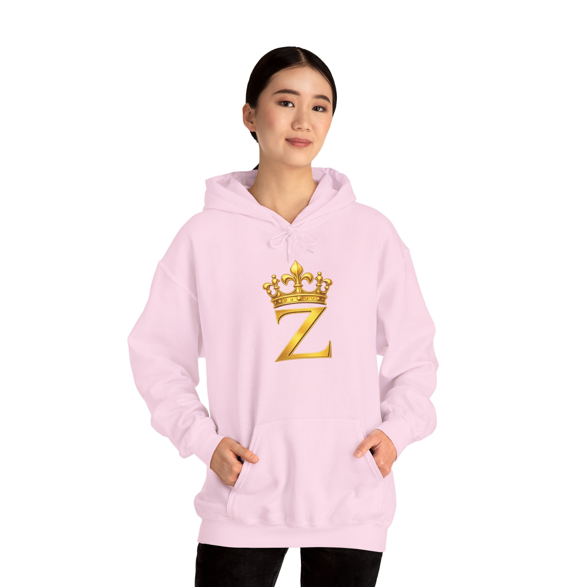 Zealous For All Hoodie — Gold Logo Printify