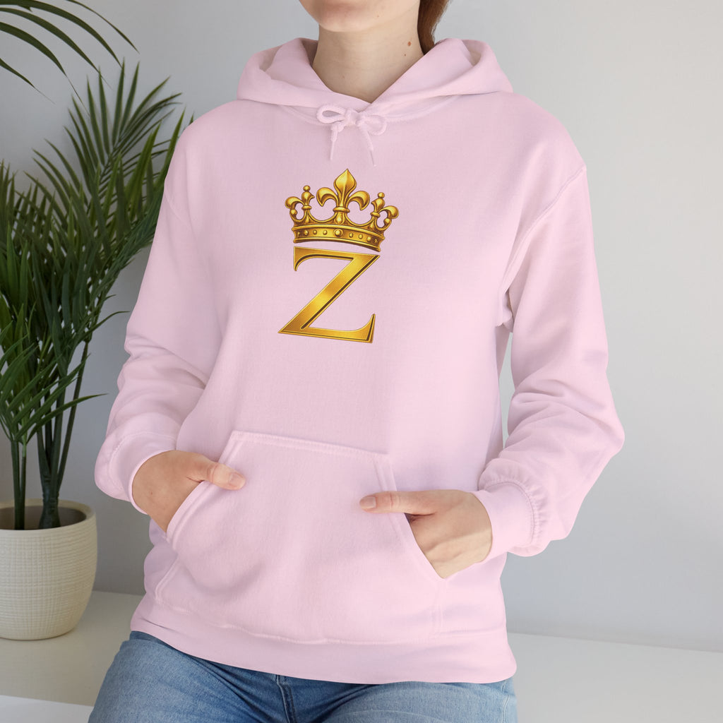 Zealous For All Hoodie — Gold Logo Printify