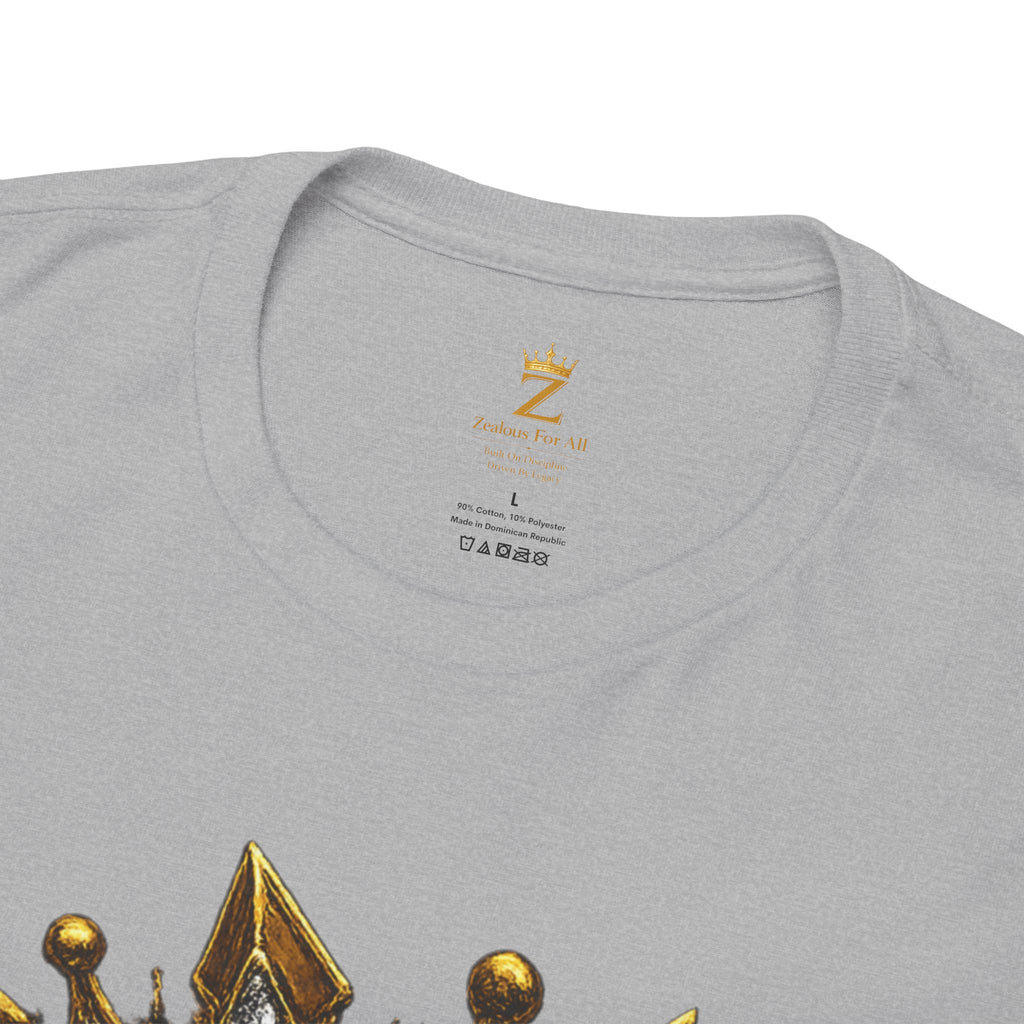 Adult Legacy Above Fame Graphic T-Shirt (Gold Drip) - Zealous For All