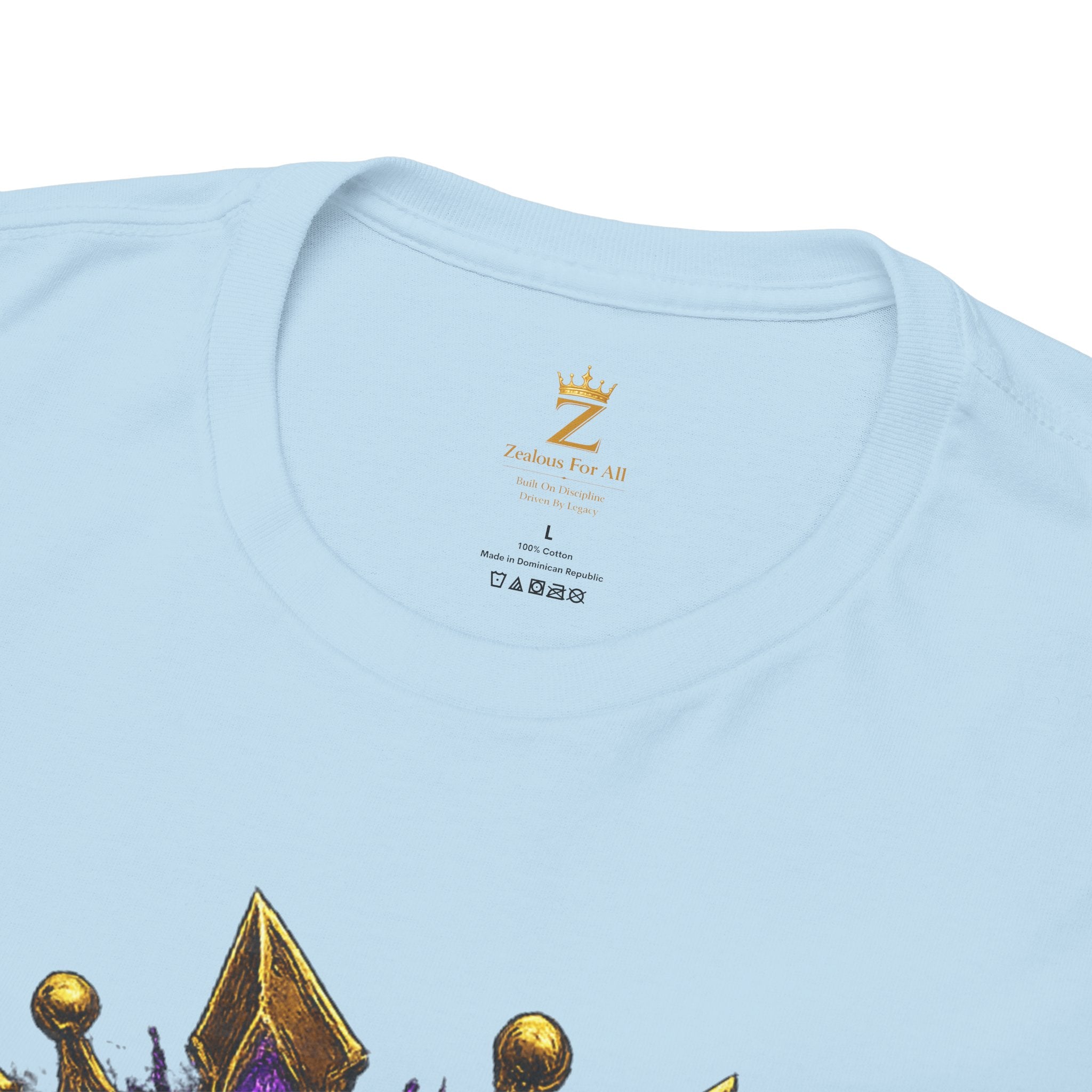 Adult Legacy Above Fame Graphic T-Shirt (Purple Drip) - Zealous For All