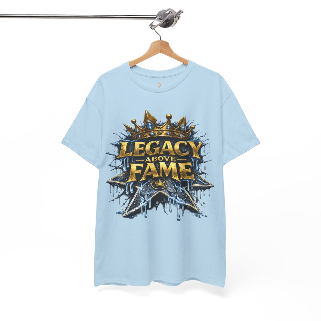 Adult Legacy Above Fame Graphic T-Shirt (Icy Blue Drip) - Zealous For All