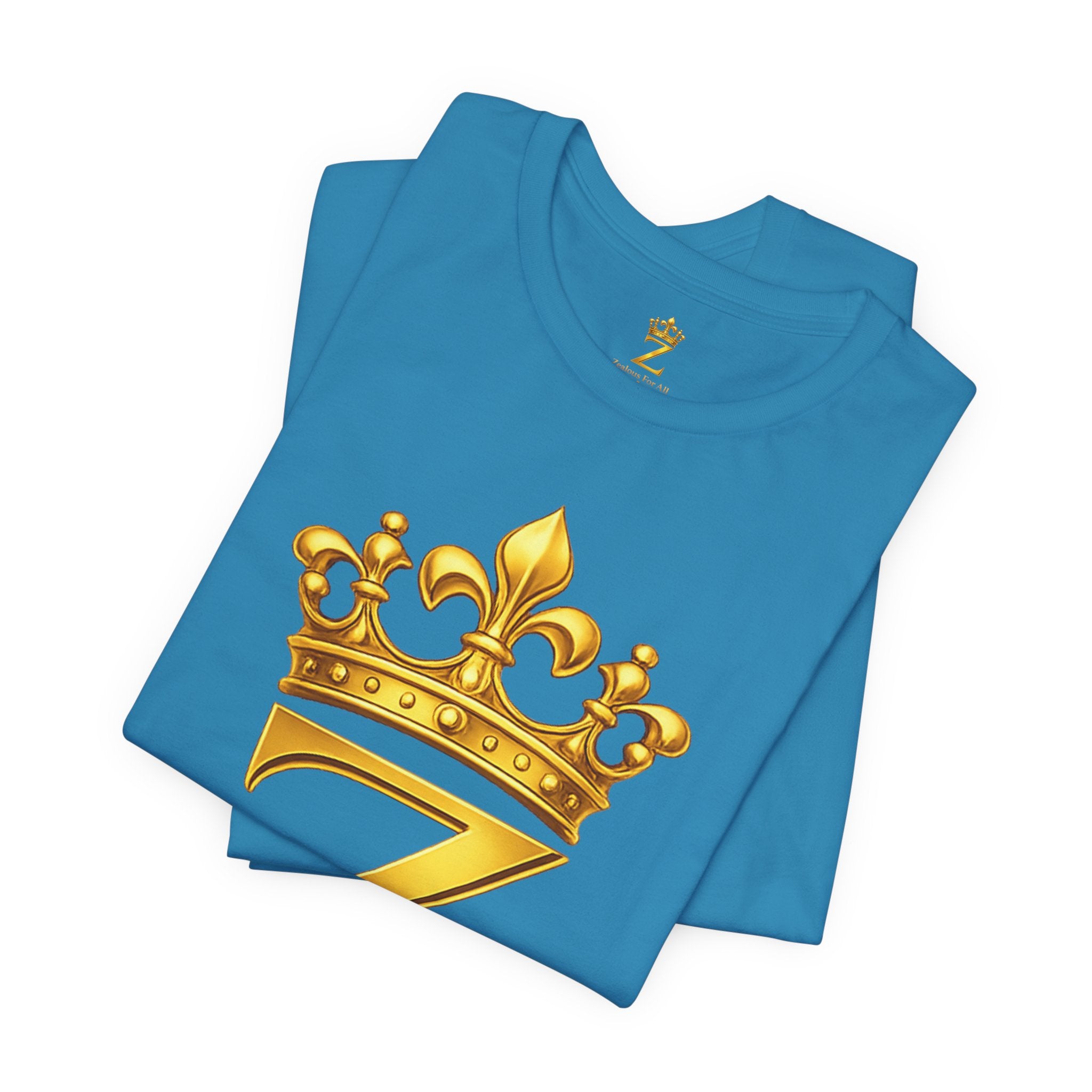 Unisex "Z" T-Shirt (Gold Logo) Printify