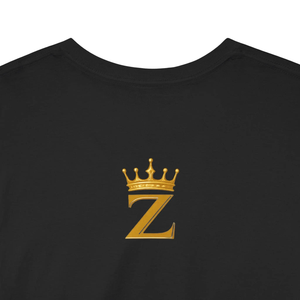 Unisex Zealous For All T-Shirt (Gold Logo (with Back logo) T-shirt) Printify