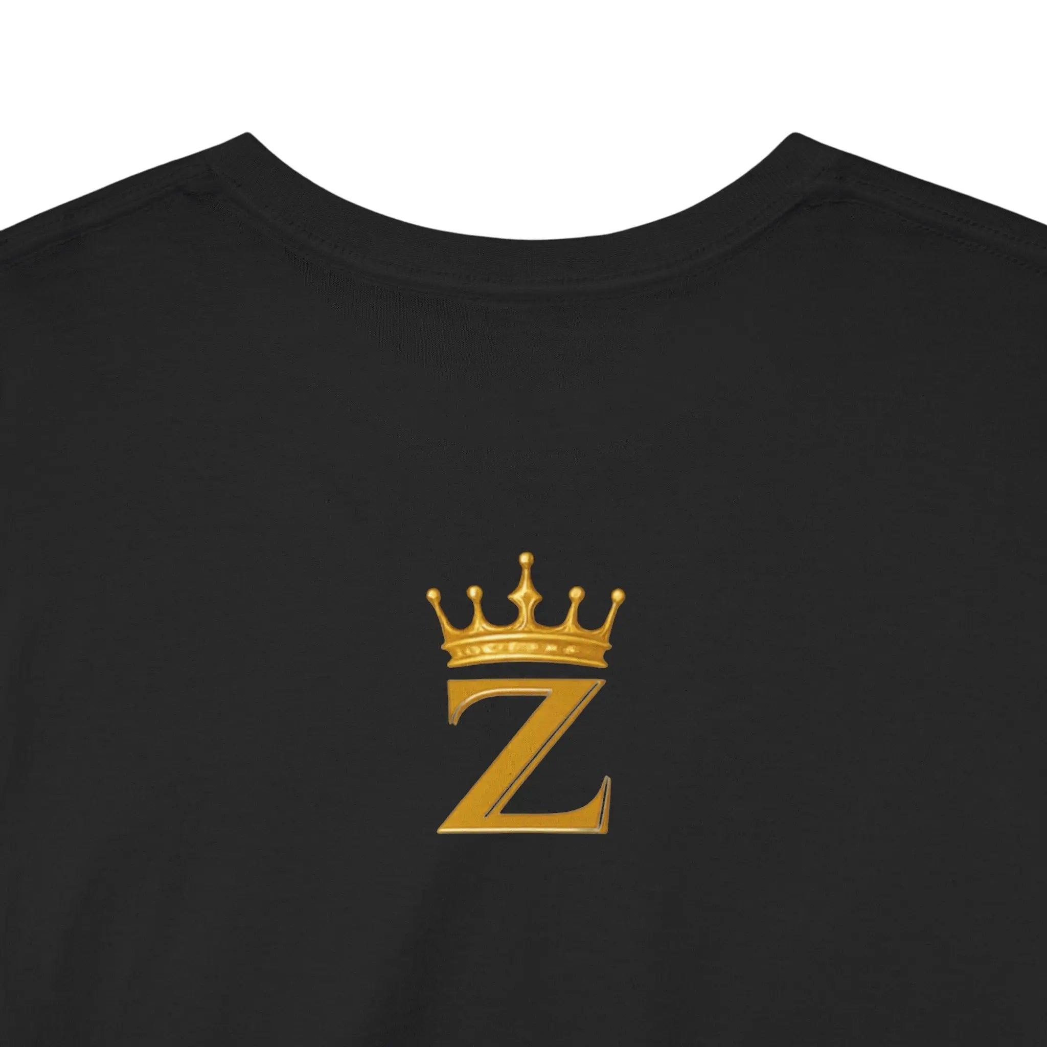 Unisex Zealous For All T-Shirt (Gold Logo (with Back logo) T-shirt) Printify