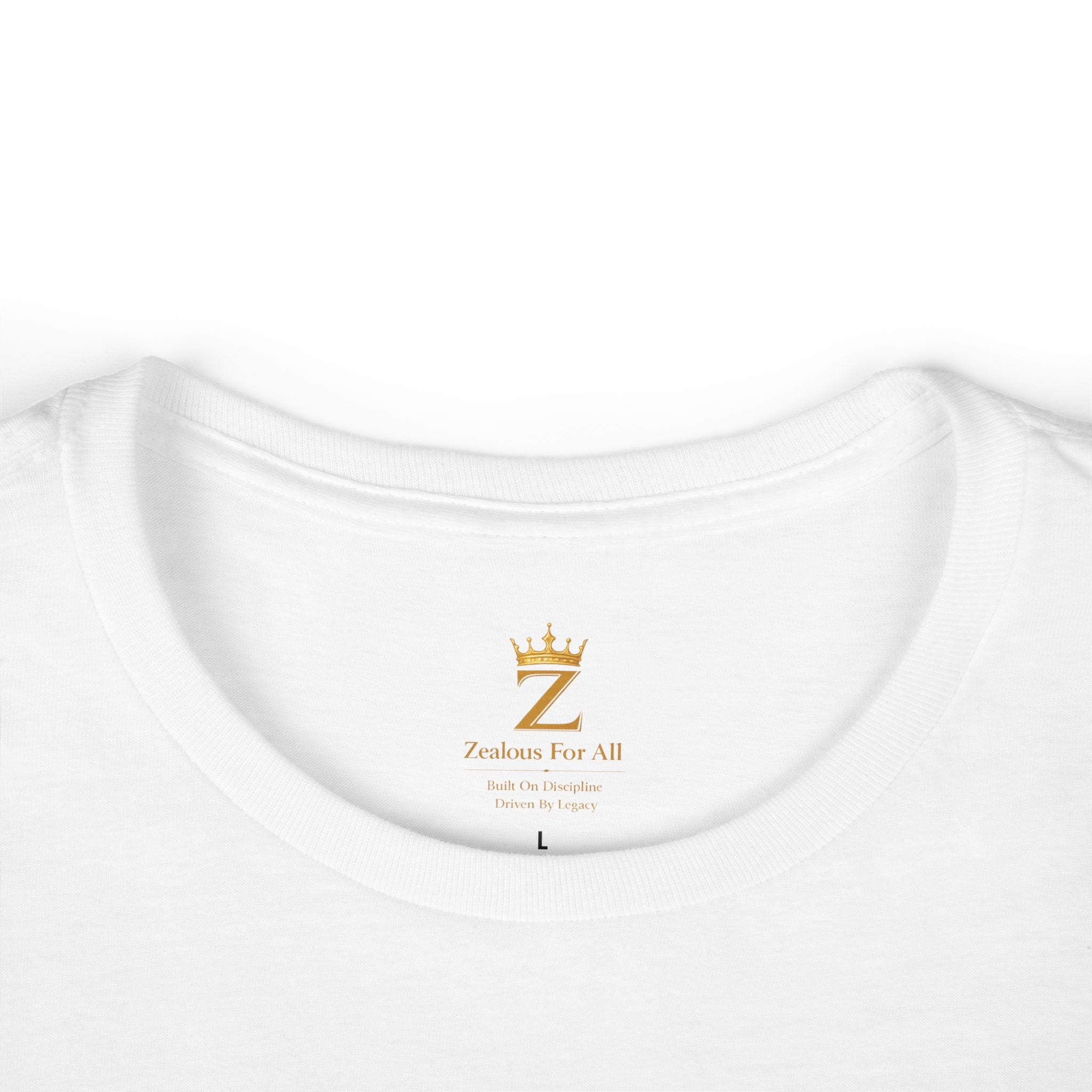 Women's Zealous For All (Gold Crown Shirt) Printify