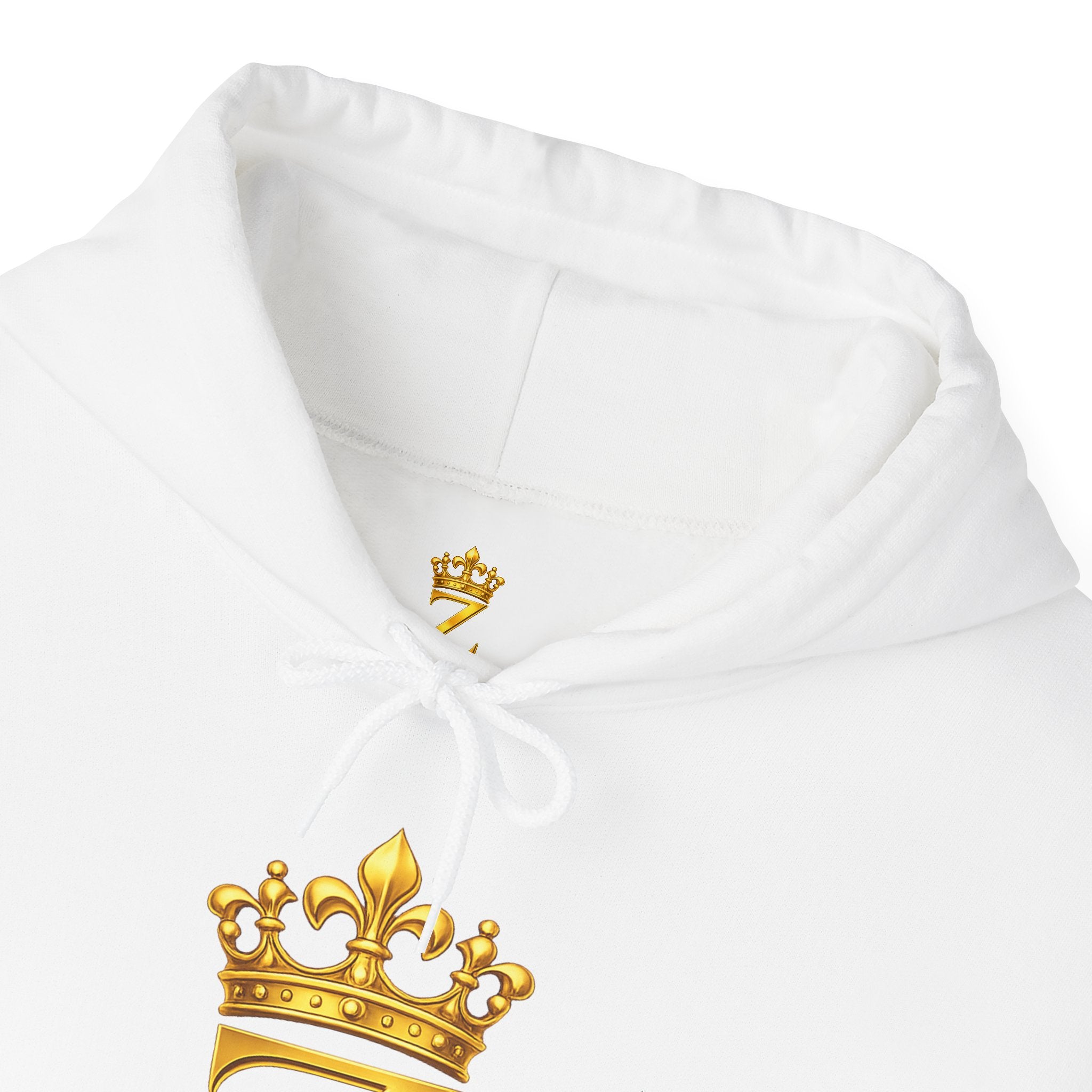 Zealous For All Hoodie — Gold Logo Printify