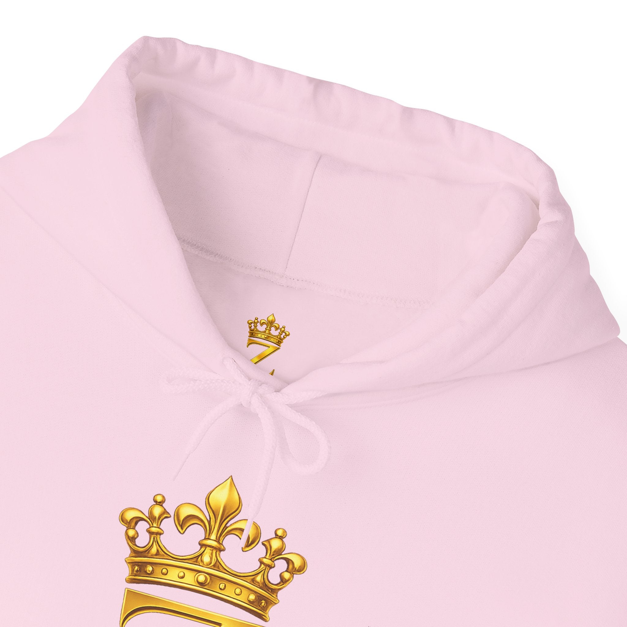 Zealous For All Hoodie — Gold Logo Printify