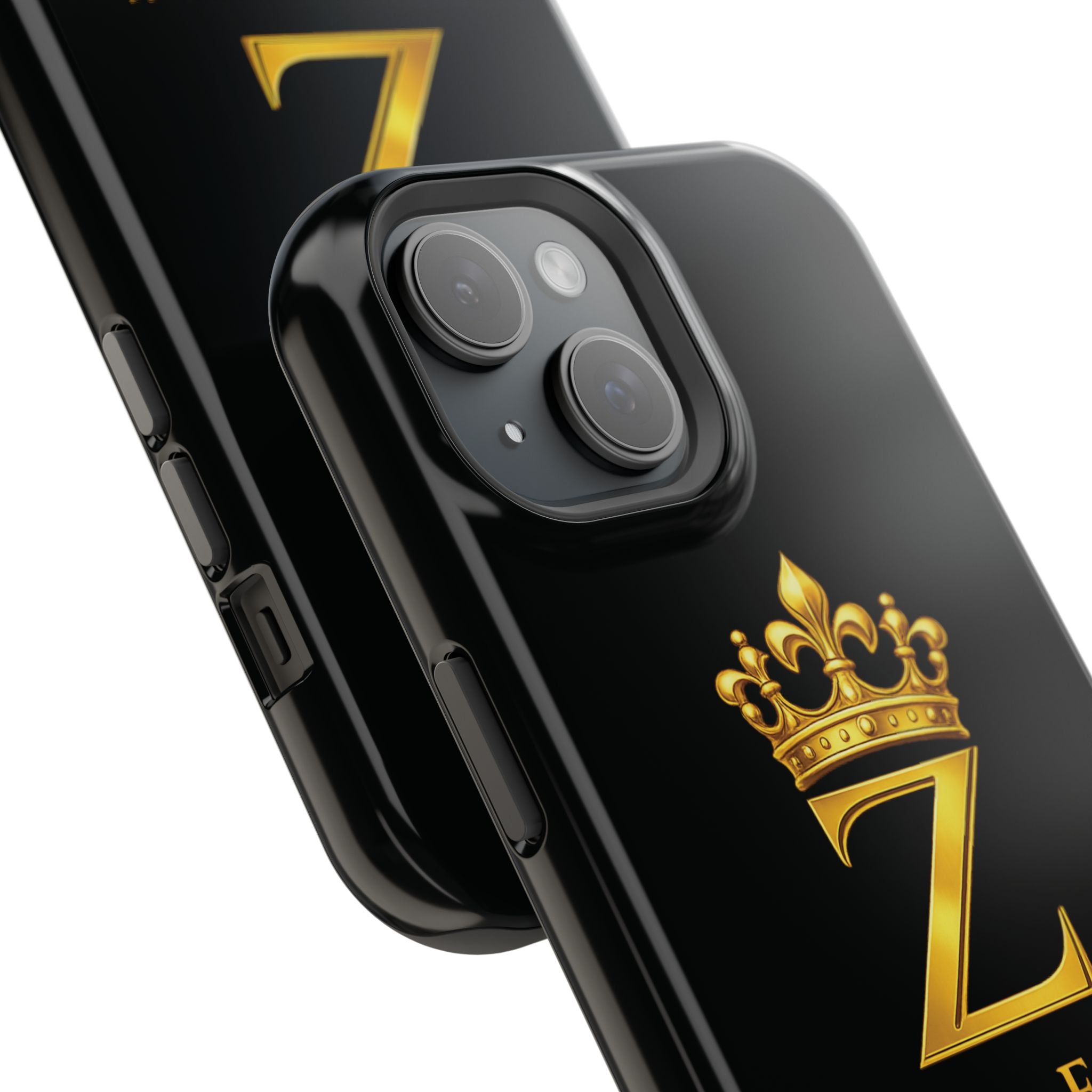 ZFA Phone Case  — "Zealous For All" Gold Crown Impact-Resistant Case Printify