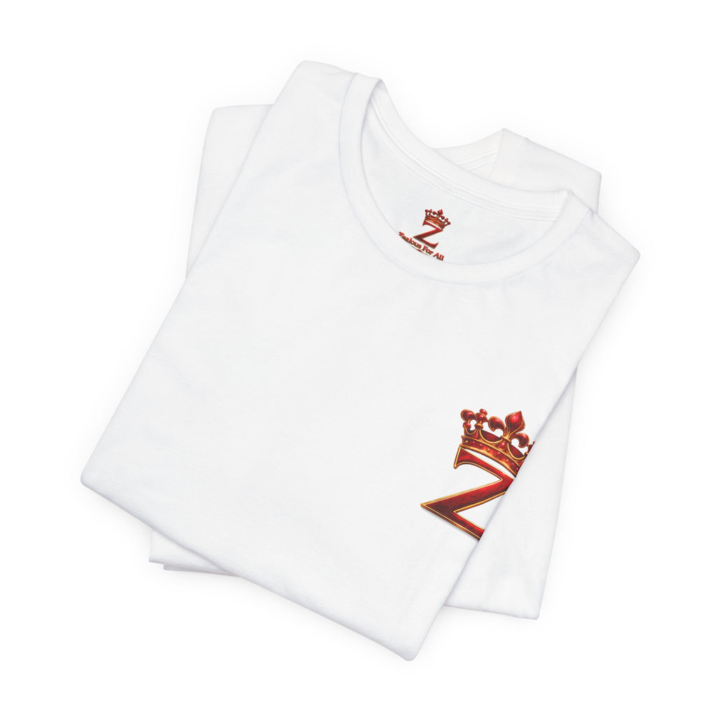 Unisex Zealous For All T-Shirt (Red Velvet Edition) Printify