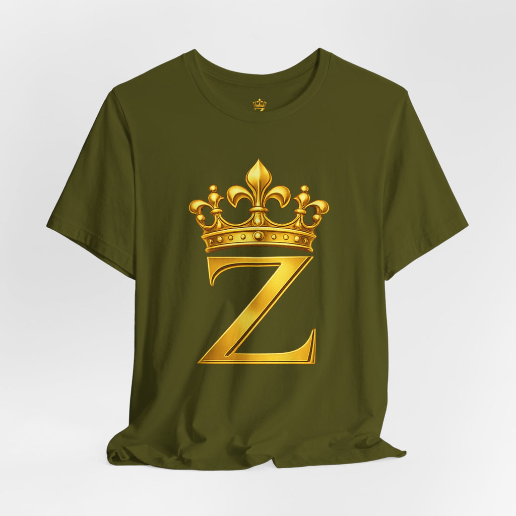 Unisex "Z" T-Shirt (Gold Logo) Printify