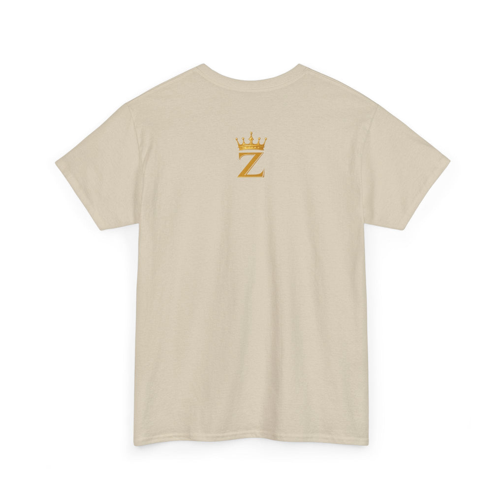 Unisex Zealous For All T-Shirt (Gold Logo (with Back logo) T-shirt) Printify