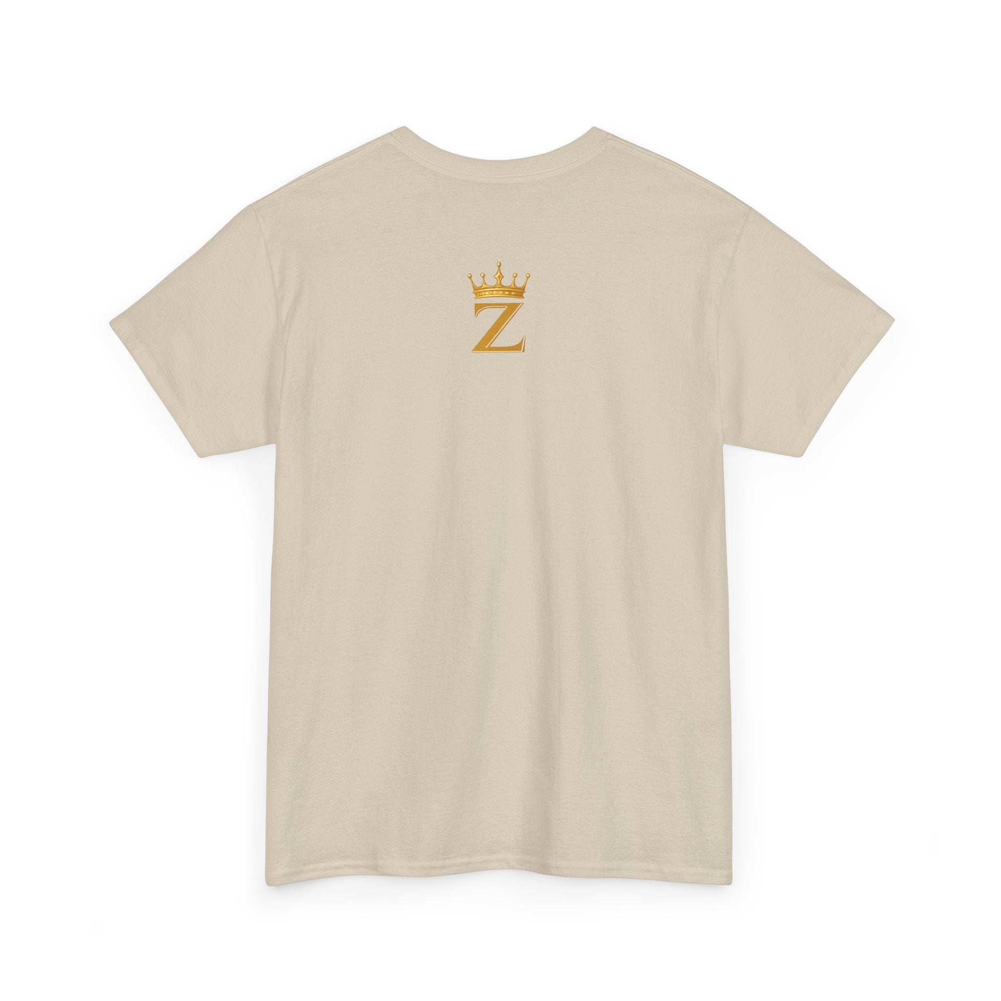 Unisex Zealous For All T-Shirt (Gold Logo (with Back logo) T-shirt) Printify