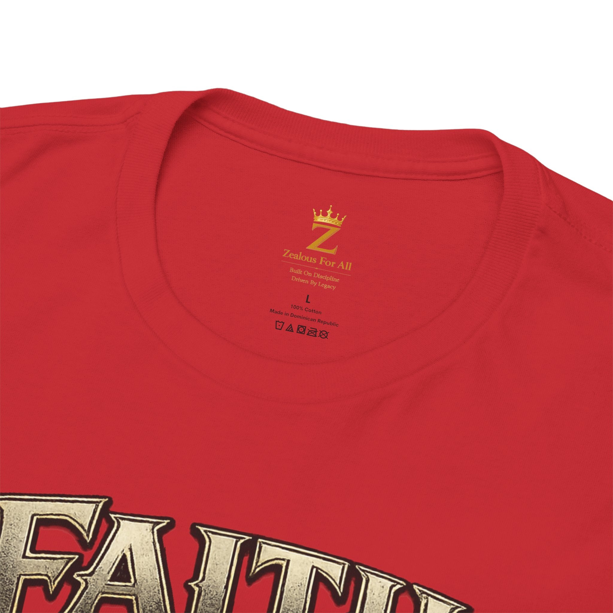 Adult Faith Prevails T‑Shirt (Black Anchor) Printify