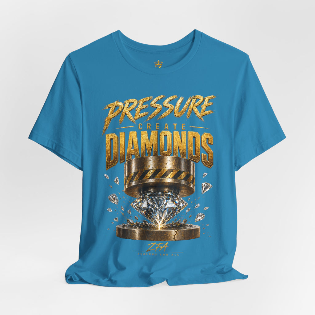 Pressure Create Diamonds T-Shirt — Motivational Graphic Tee