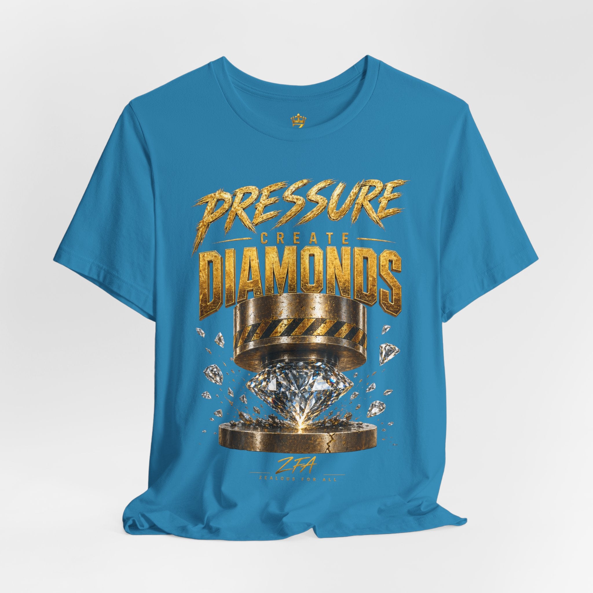 Pressure Create Diamonds T-Shirt — Motivational Graphic Tee
