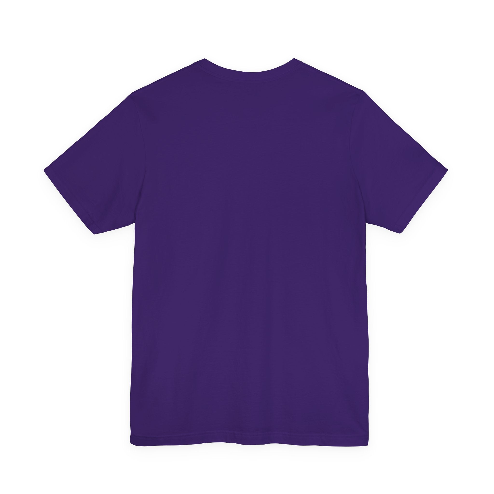 Discipline Over Emotions Premium Graphic T-Shirt (Purple Heart) Printify