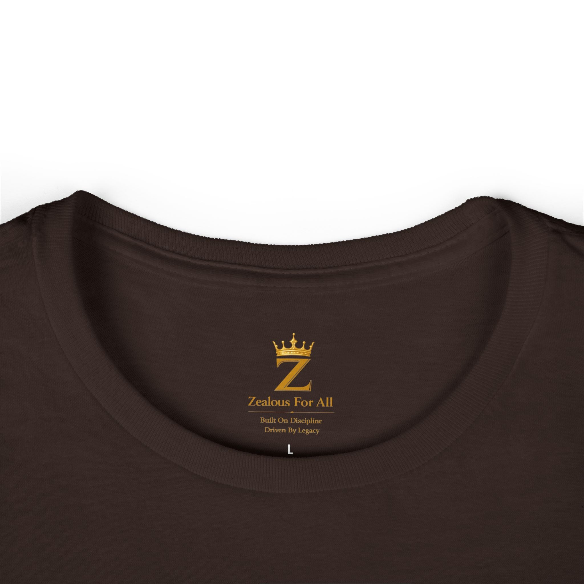 Women's Zealous For All (Gold Crown Shirt) Printify
