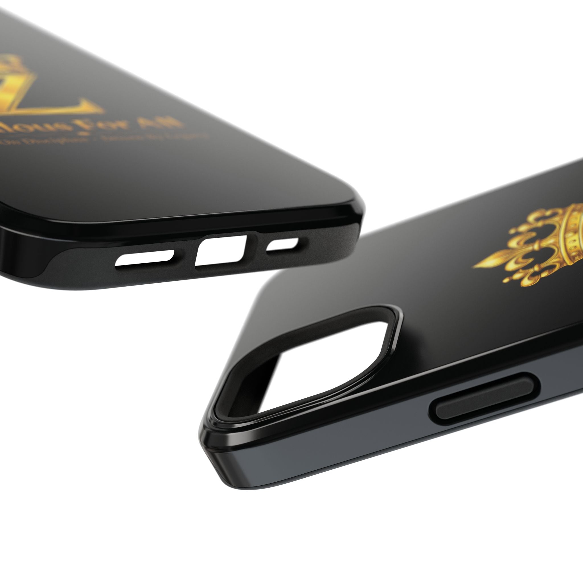 ZFA Phone Case  — "Zealous For All" Gold Crown Impact-Resistant Case Printify