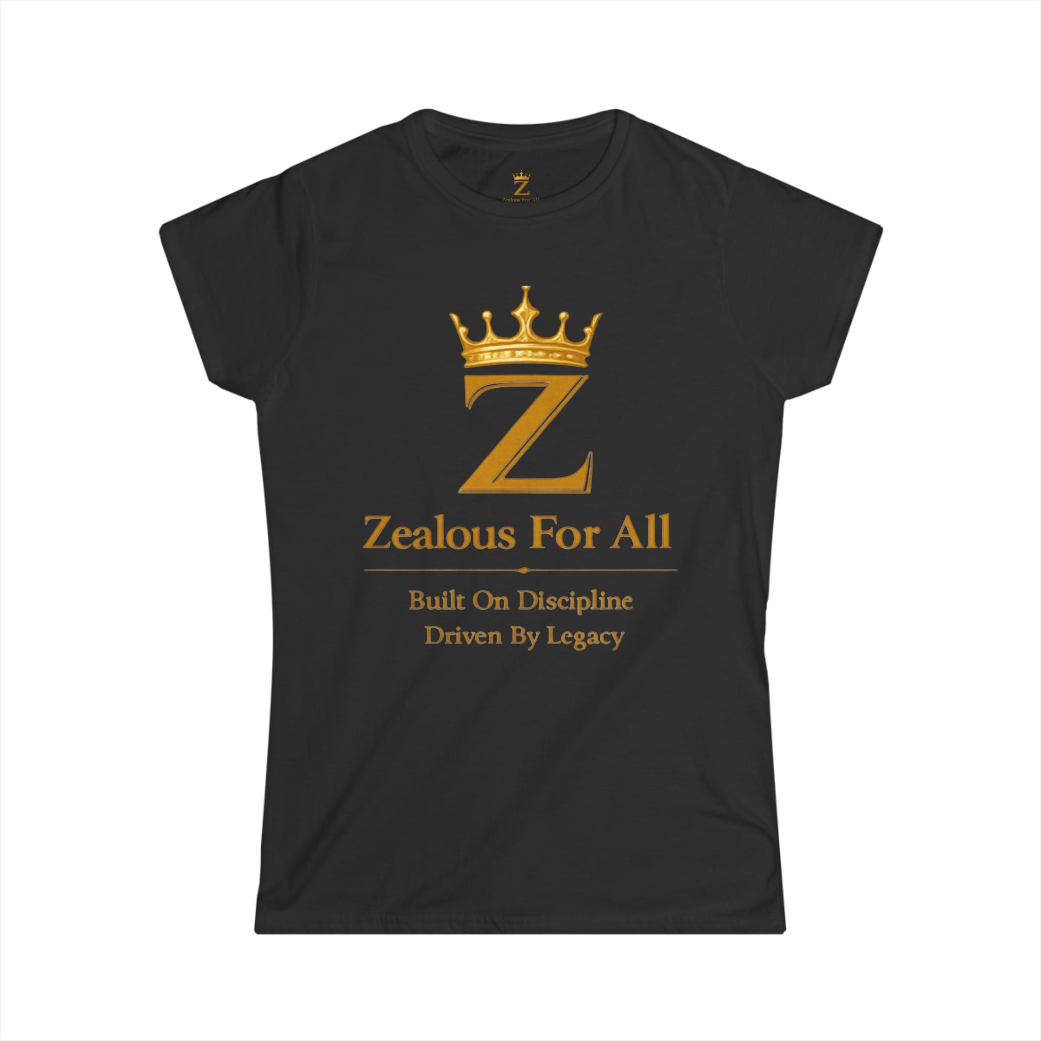 Women's Zealous For All (Gold Crown Shirt) Printify
