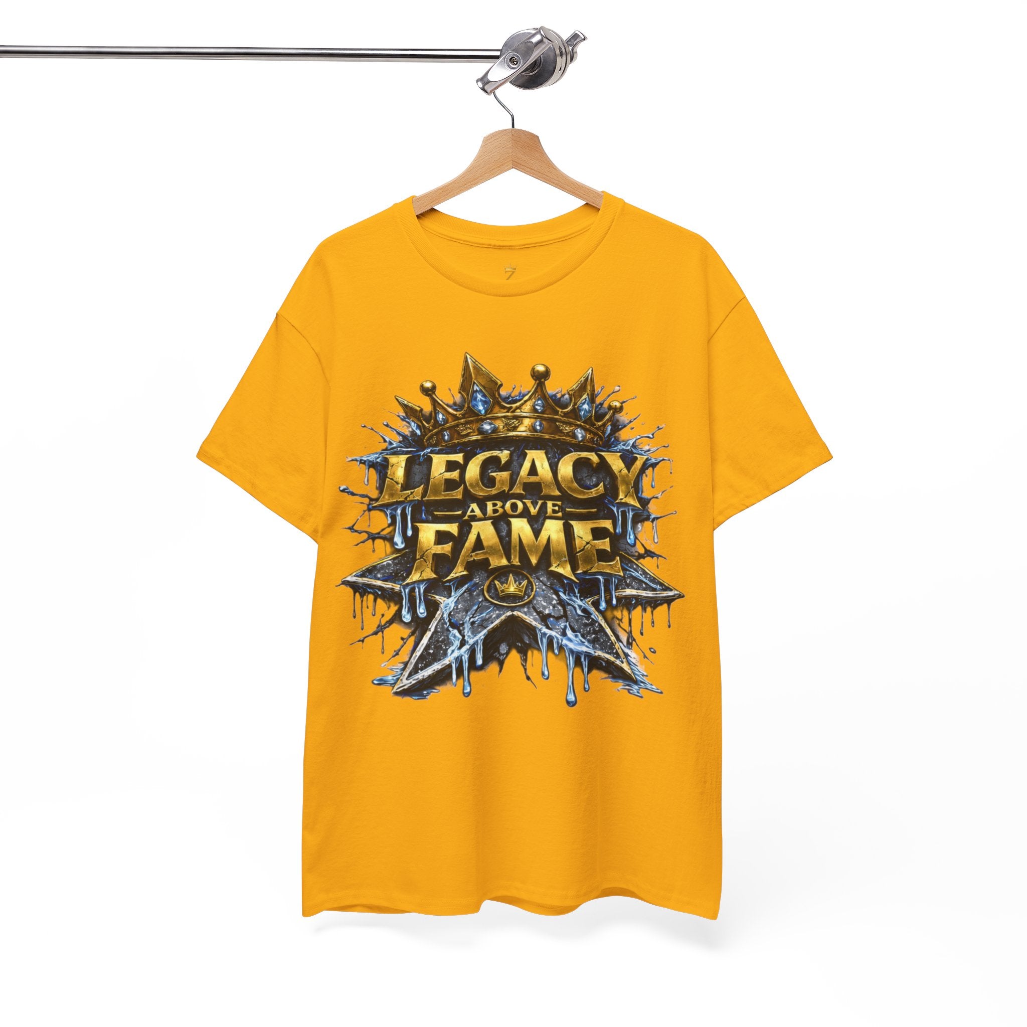 Adult Legacy Above Fame Graphic T-Shirt (Icy Blue Drip) - Zealous For All