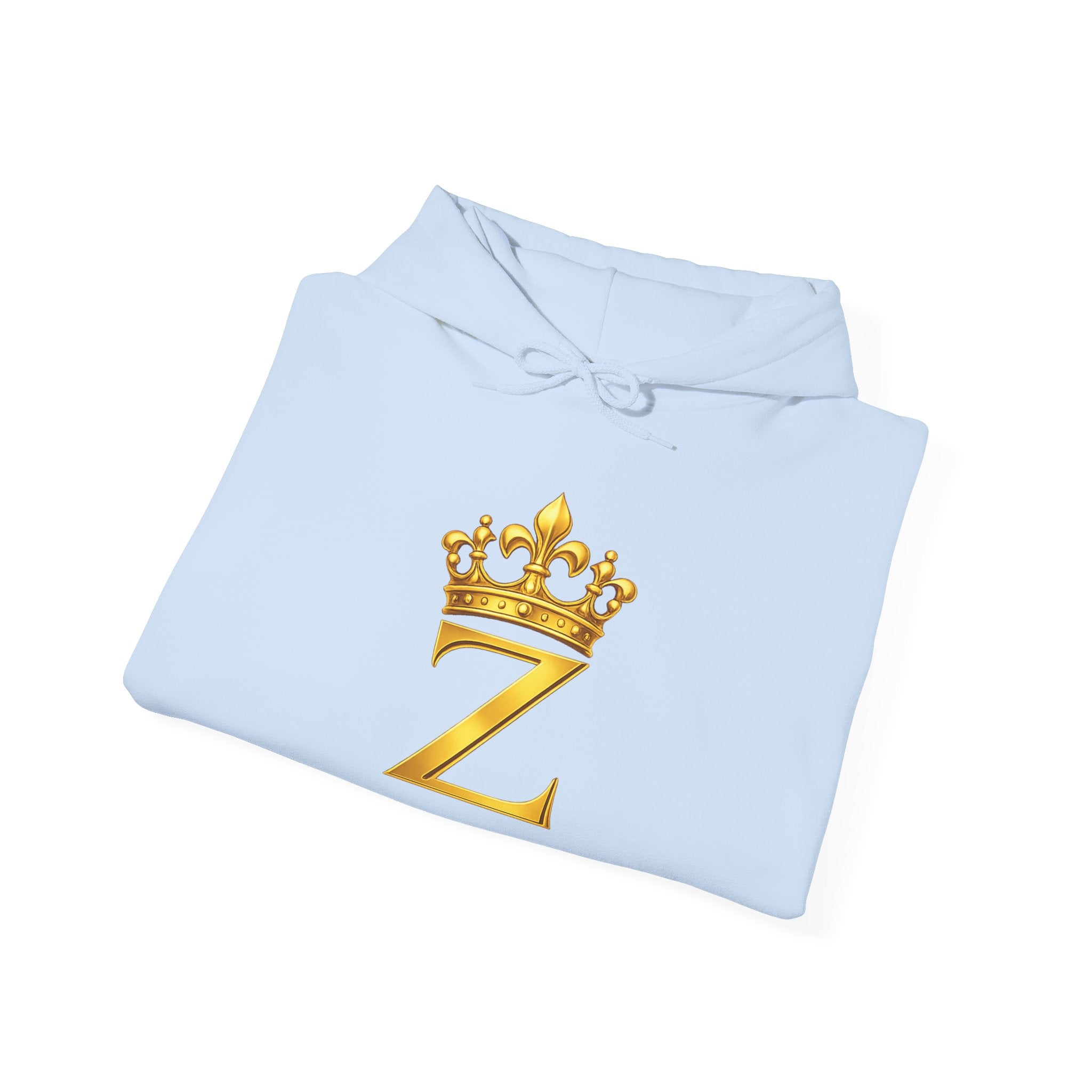 Zealous For All Hoodie — Gold Logo Printify