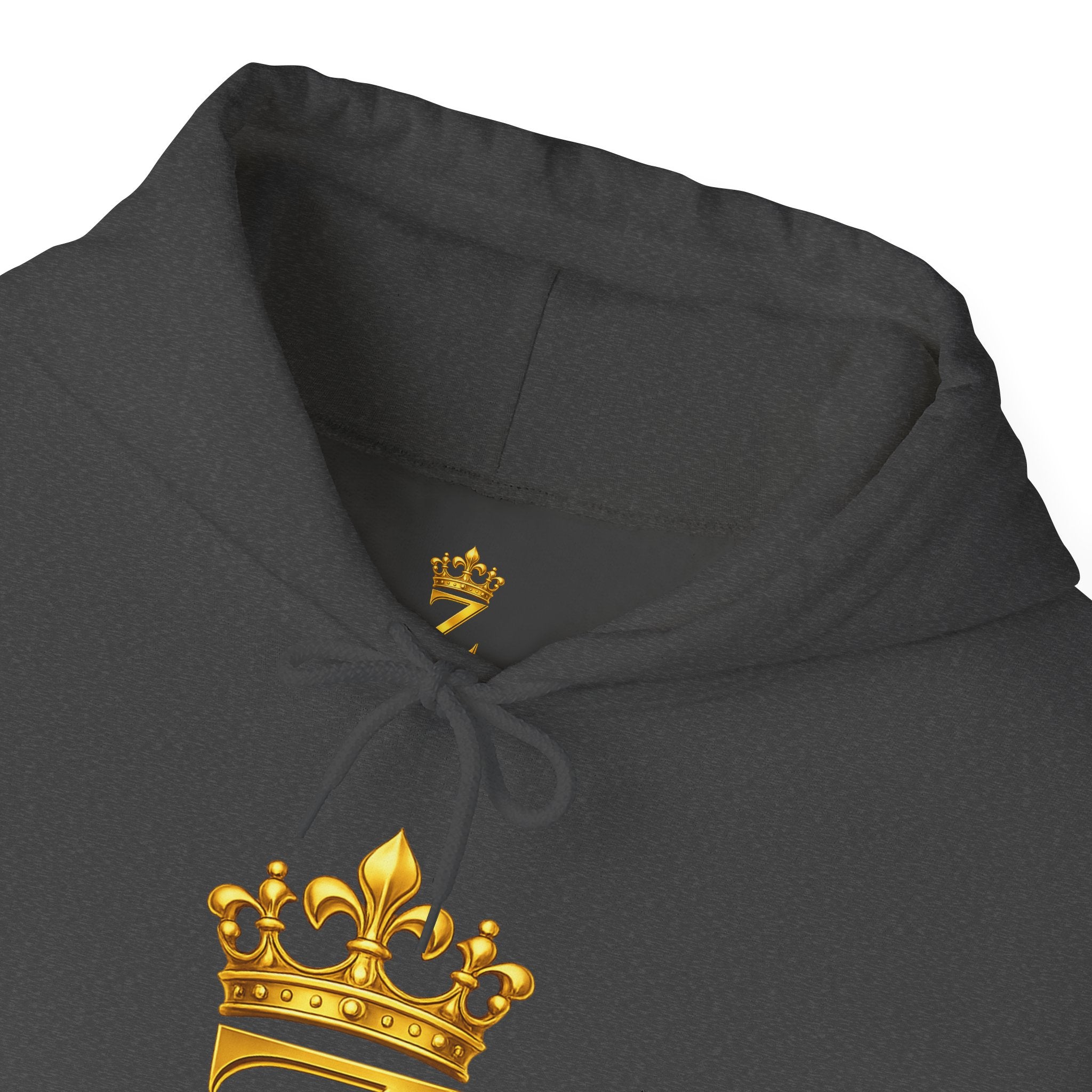 Zealous For All Hoodie — Gold Logo Printify