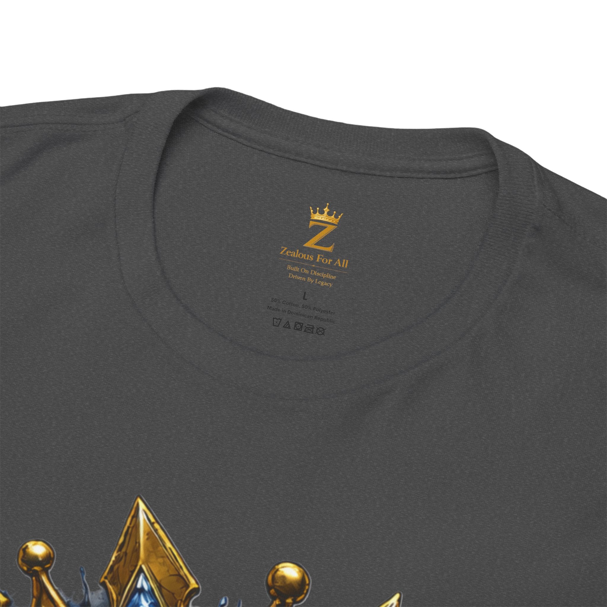 Adult Legacy Above Fame Graphic T-Shirt (Icy Blue Drip) - Zealous For All