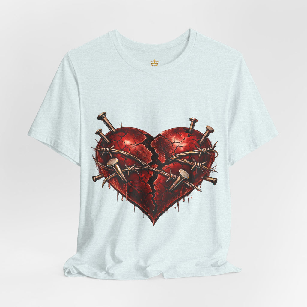 Red Heart T-Shirt (Discipline Over Emotions)