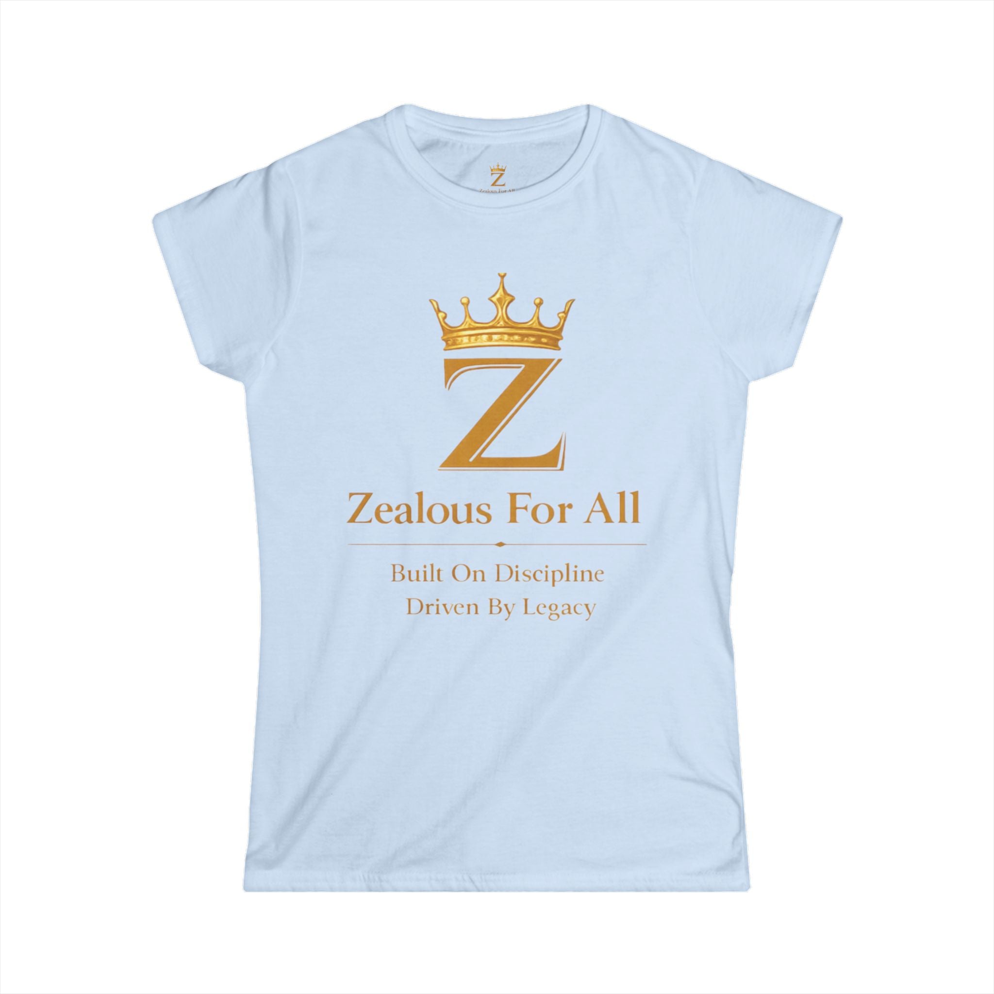 Women's Zealous For All (Gold Crown Shirt) Printify