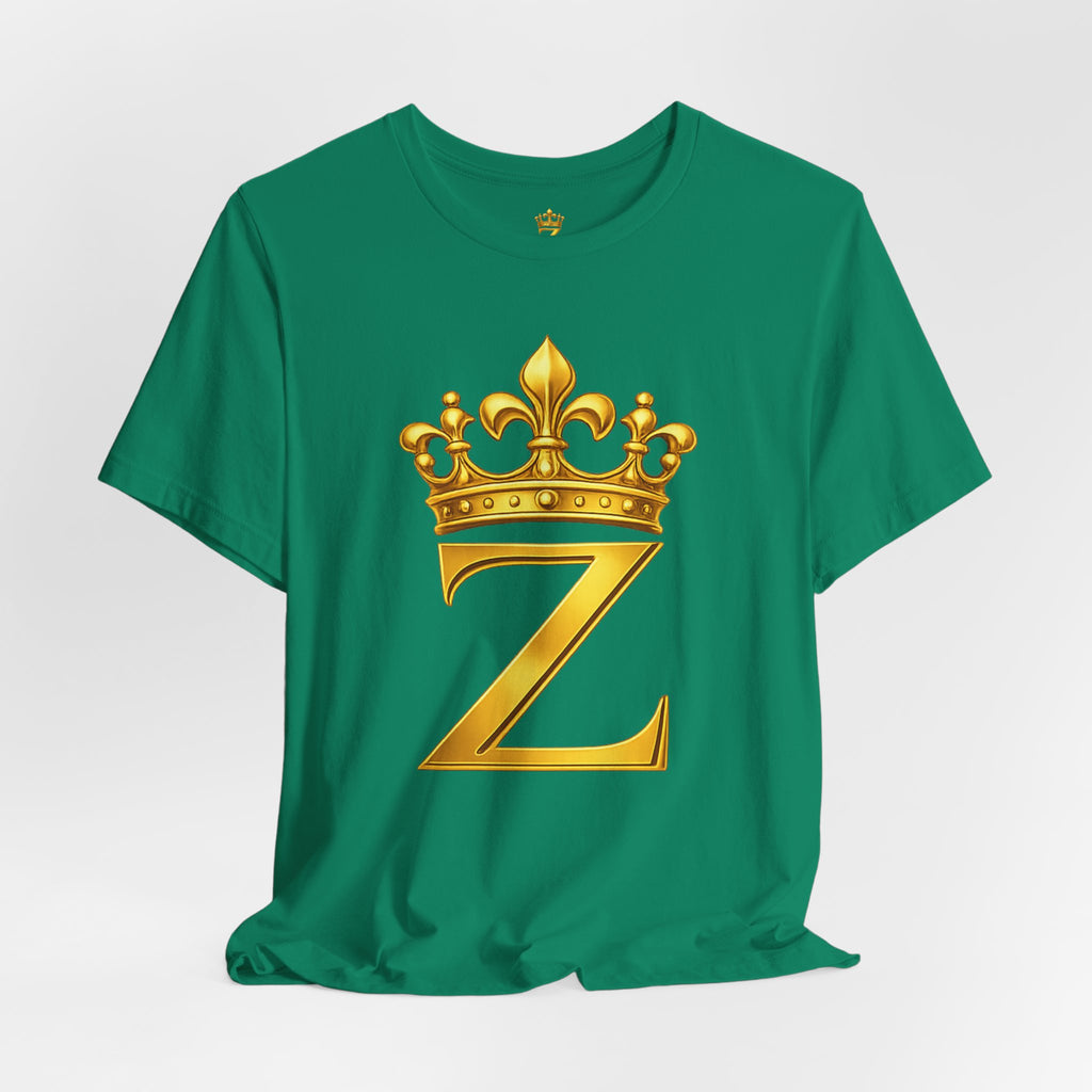 Unisex "Z" T-Shirt (Gold Logo) Printify