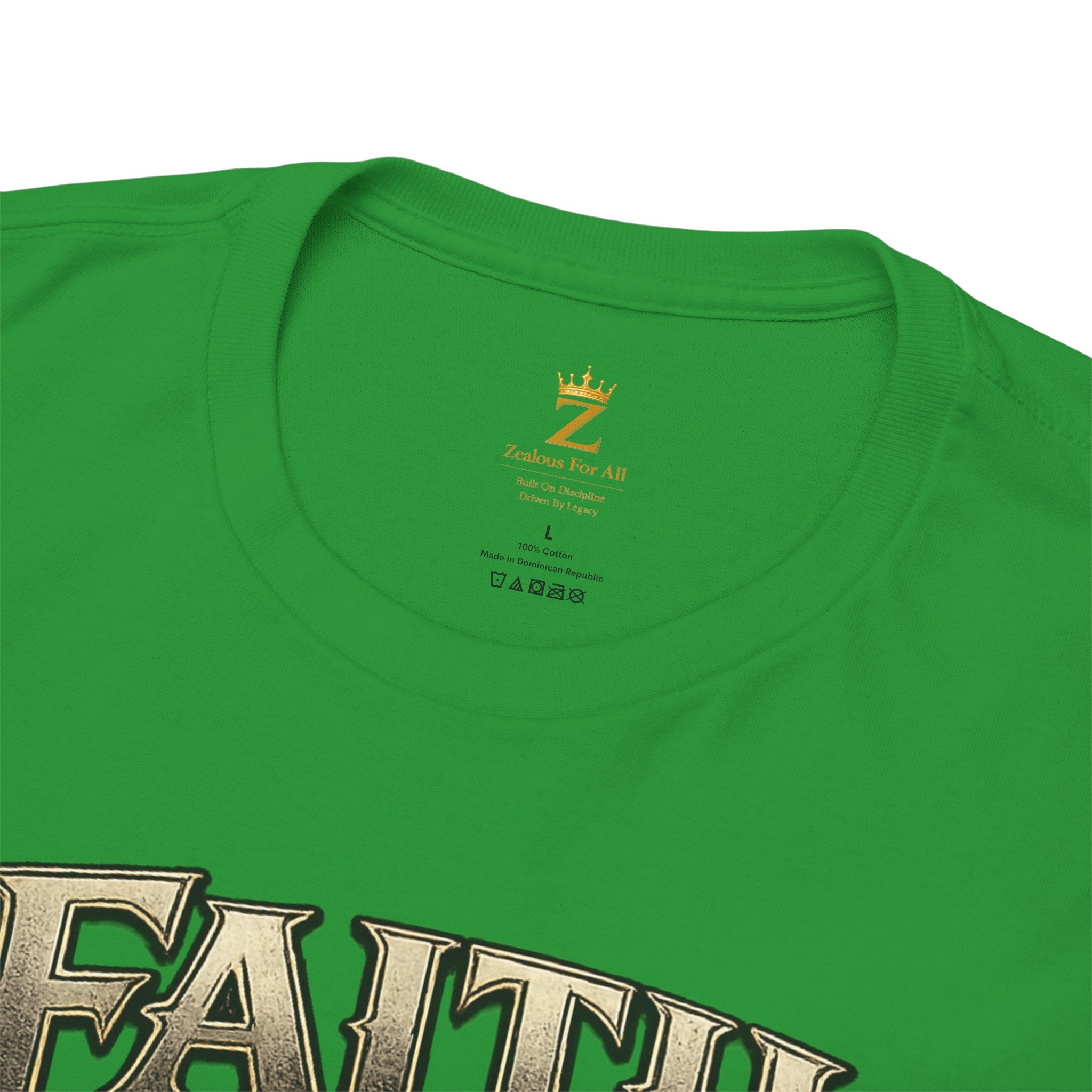 Adult Faith Prevails T‑Shirt (Red Anchor) Printify