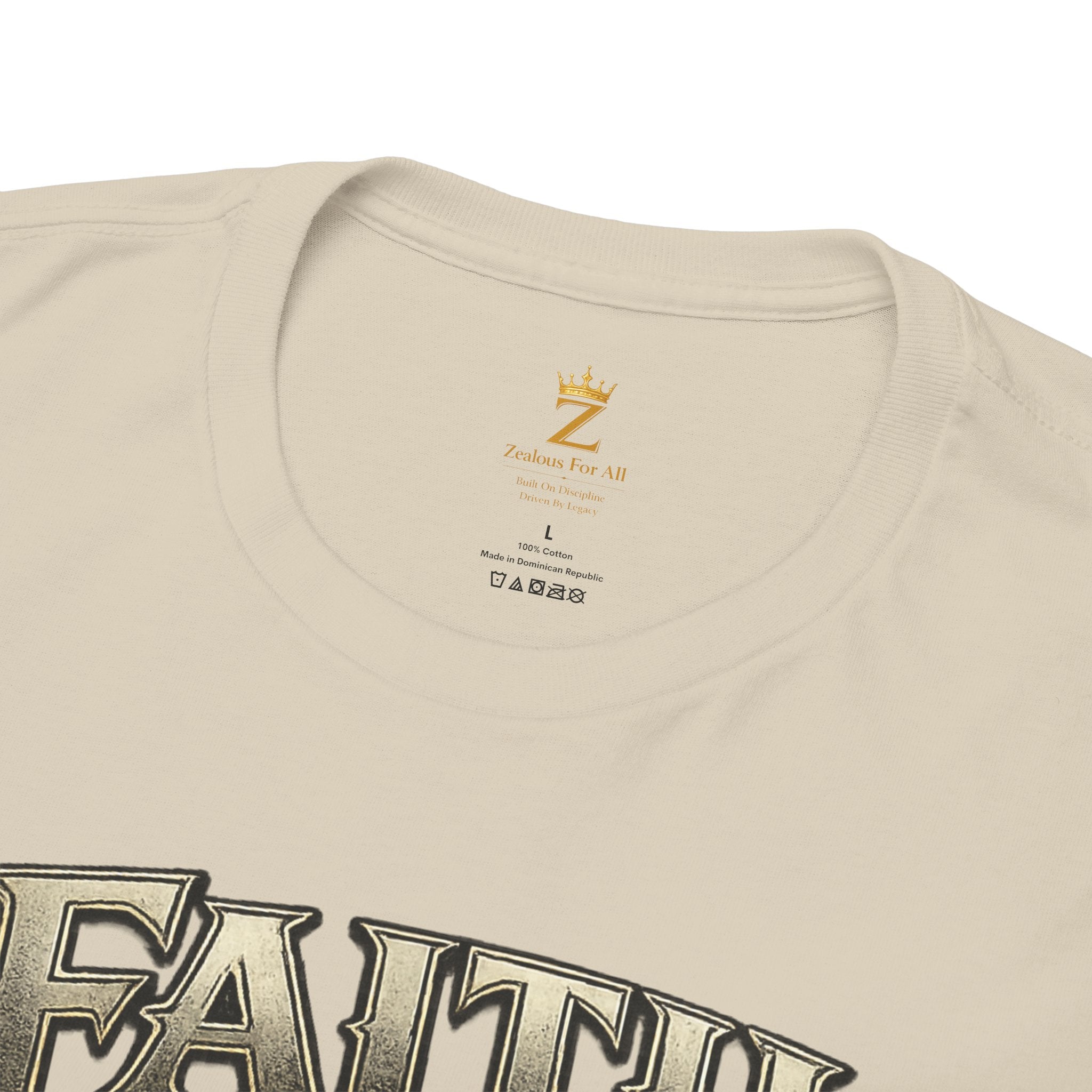 Adult Faith Prevails T‑Shirt (Blue Anchor) Printify