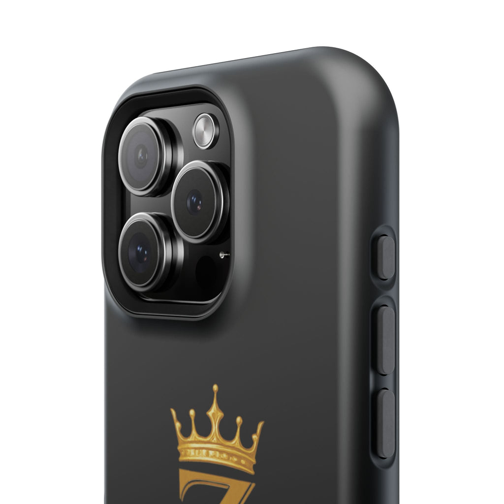 Phone Case — "Zealous For All" Gold Crown Impact-Resistant Case Printify
