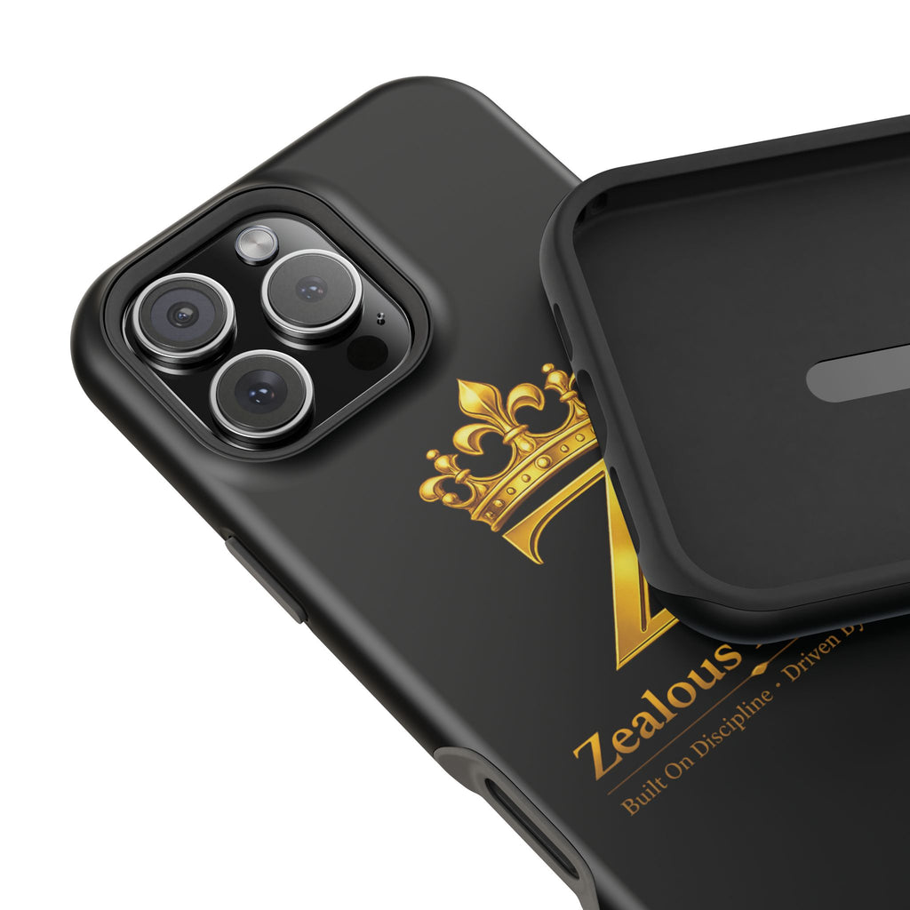 ZFA Phone Case  — "Zealous For All" Gold Crown Impact-Resistant Case Printify