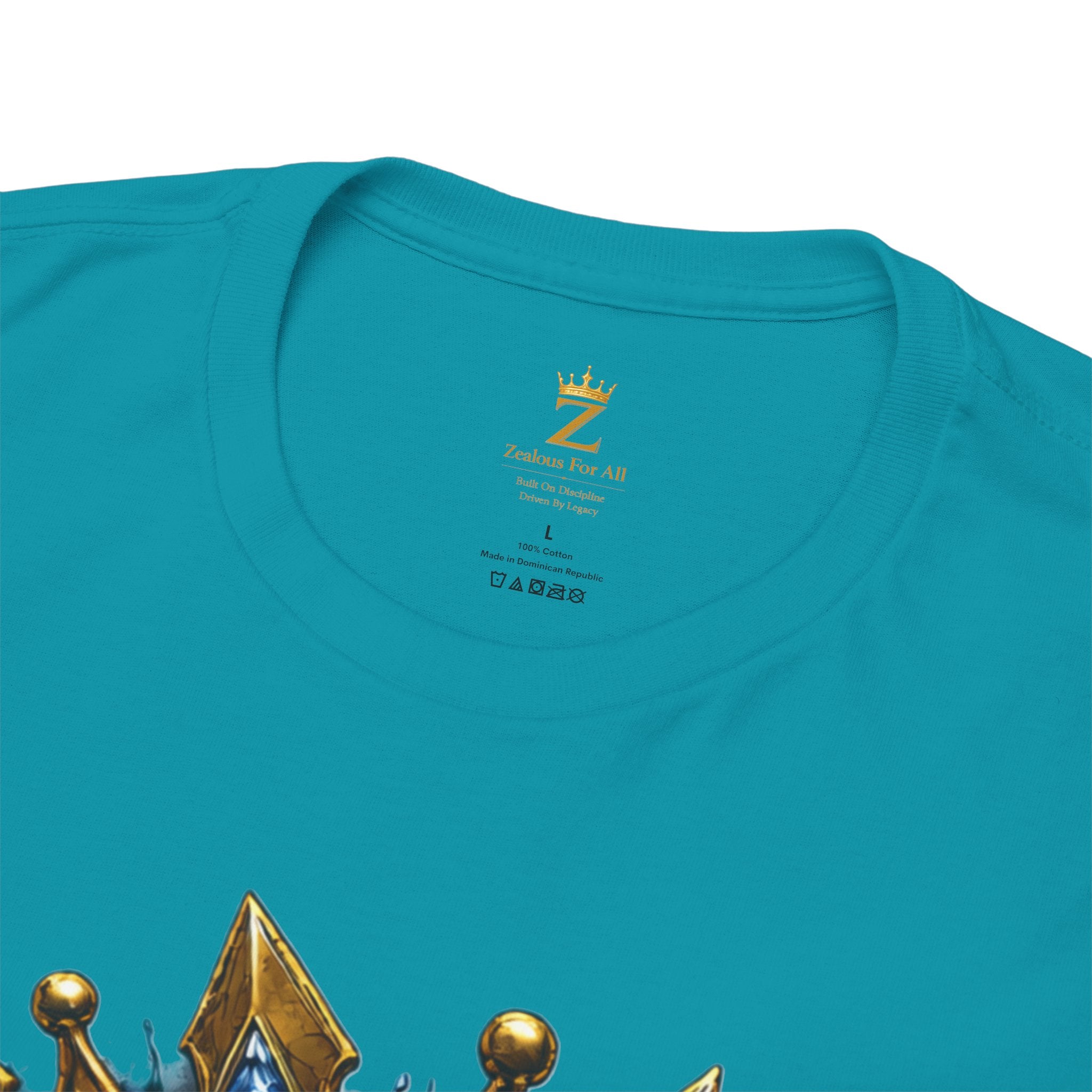 Adult Legacy Above Fame Graphic T-Shirt (Icy Blue Drip) - Zealous For All
