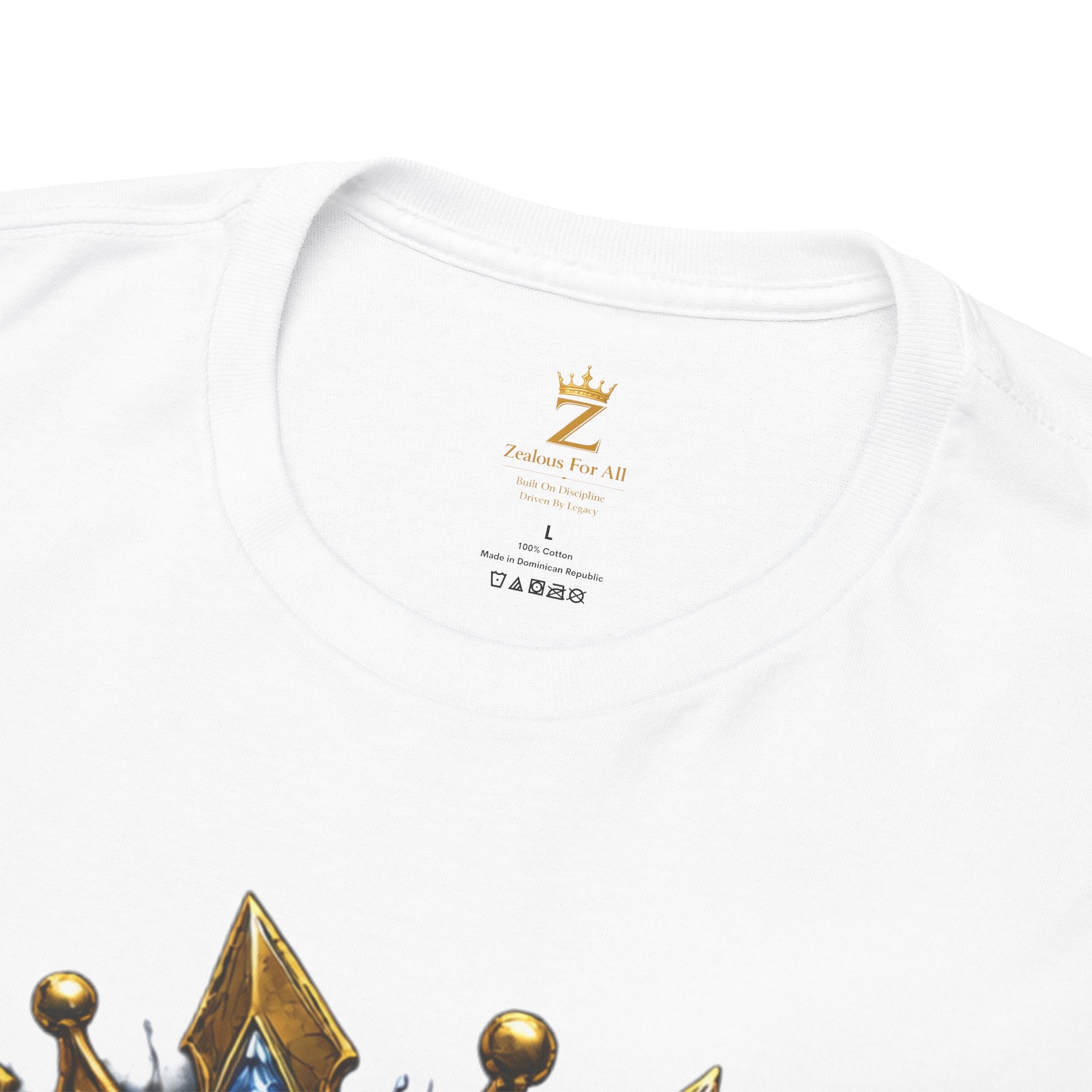 Adult Legacy Above Fame Graphic T-Shirt (Icy Blue Drip) - Zealous For All