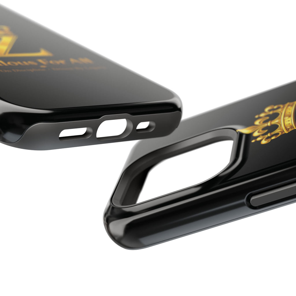 ZFA Phone Case  — "Zealous For All" Gold Crown Impact-Resistant Case Printify