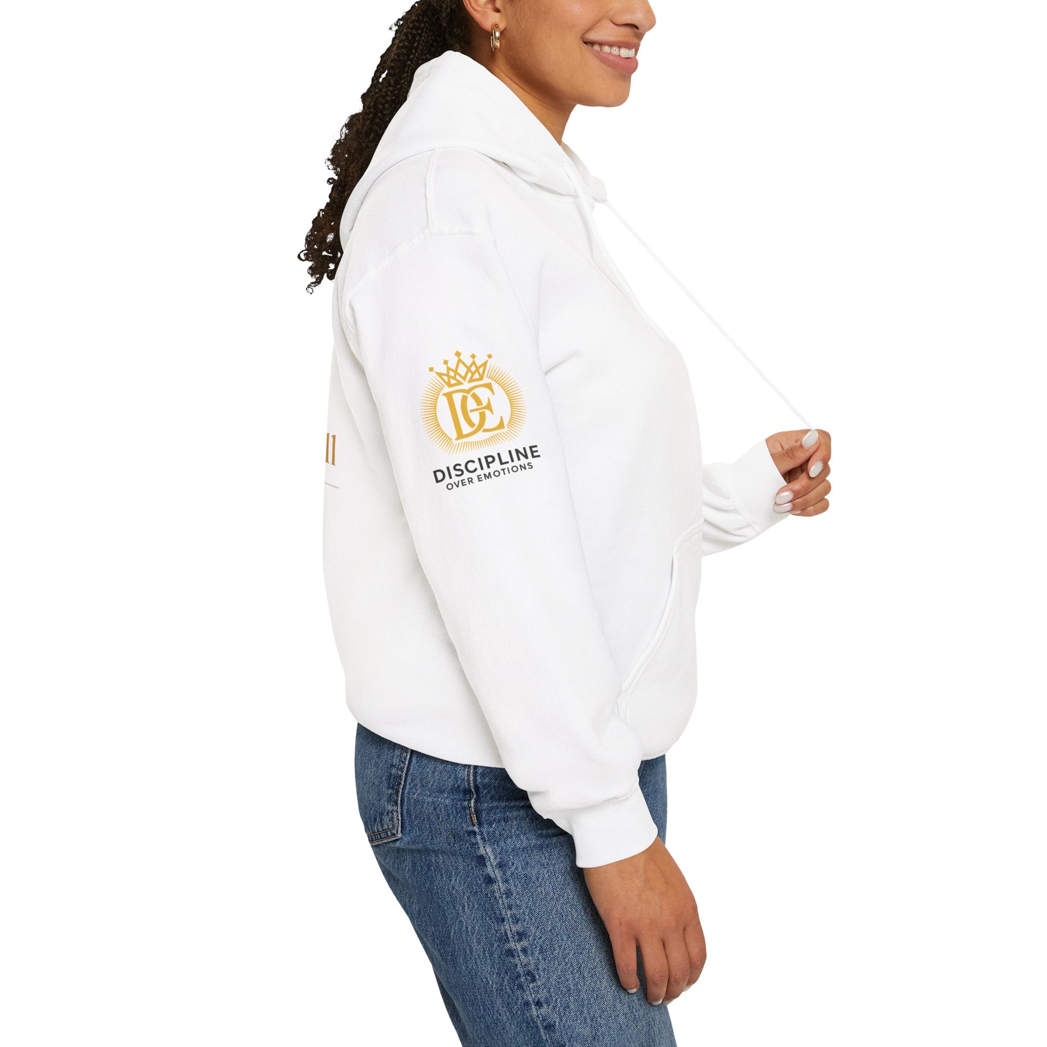 Zealous For All Crown Z Hoodie — Premium White Logo Sweatshirt - Zealous For All
