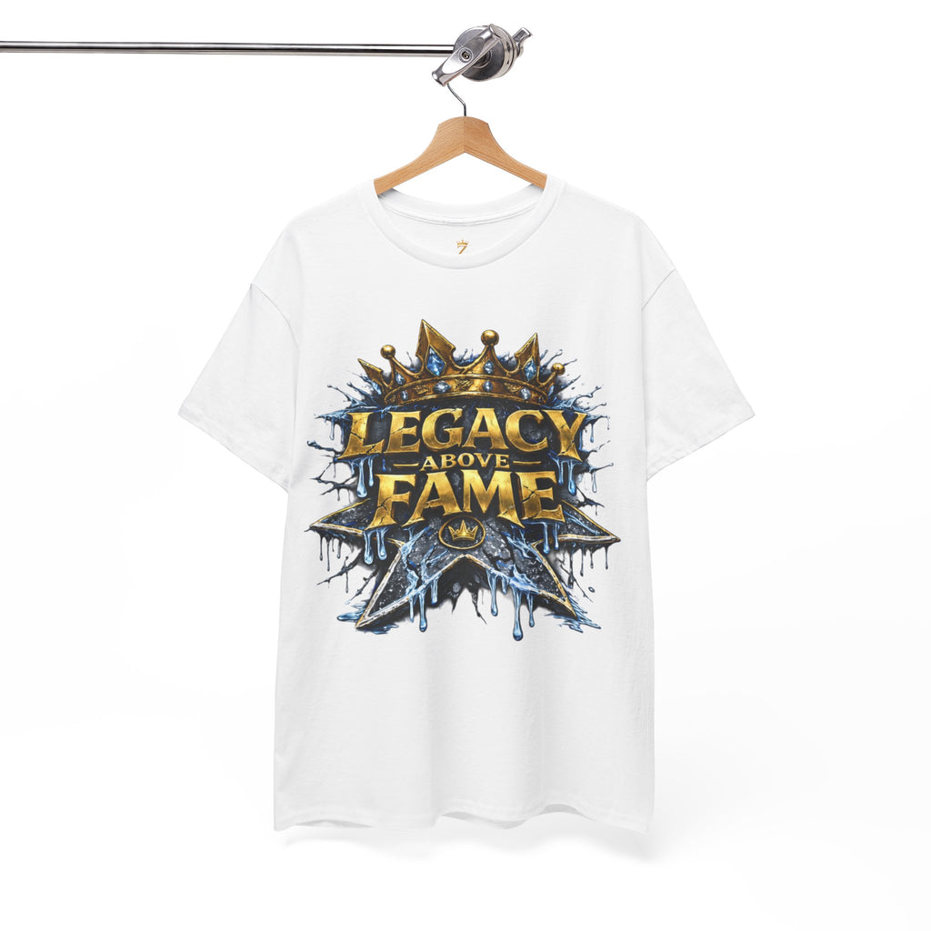 Adult Legacy Above Fame Graphic T-Shirt (Icy Blue Drip) - Zealous For All