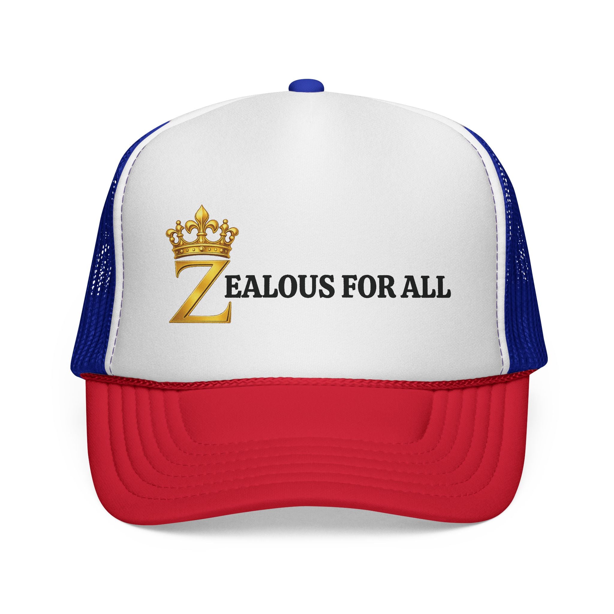 Zealous For All Trucker Caps Printify