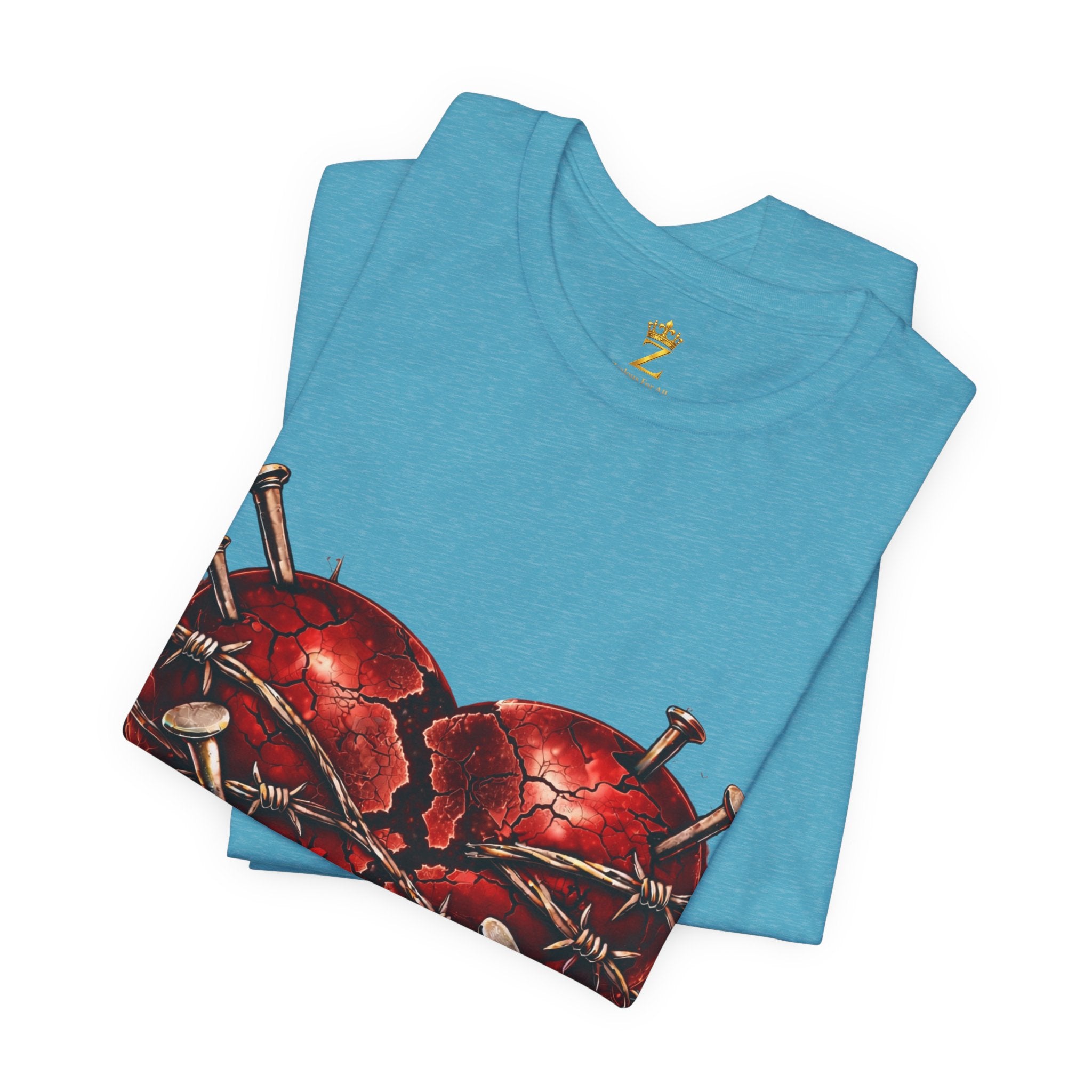 Red Heart T-Shirt (Discipline Over Emotions)