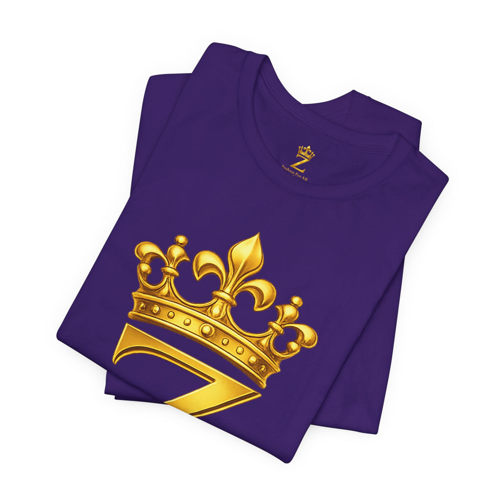Unisex "Z" T-Shirt (Gold Logo) Printify